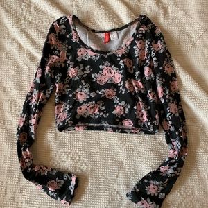 H&M Floral Crop Top